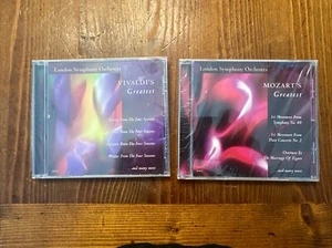 2 CD Set -London Symphony Orchestra - MOZART & VIVALDI Greatest Audio NEW SEALED - Imagen 1 de 7