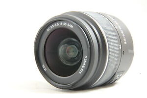 Excellent++ Sony DT 18-55mm f3.5-5.6 SAM Lens SAL1855 A Mount AF Lens #4015