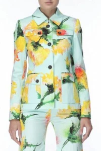 Escada Women Size 36 Jacket Blazer multi colored 5019974 Just Jacket Size Small - Picture 1 of 11
