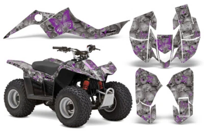 ATV Graphic Decals Stickers for Suzuki LTZ 50 Quad 2006-2024 BFLIES PU S - Image 1 of 2