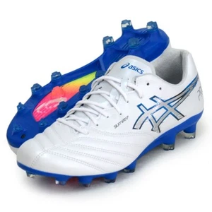 ASICS Soccer Cleats DS LIGHT X-FLY PRO 3 White/Electric Blue 1101A072 100 NEW - Picture 1 of 9