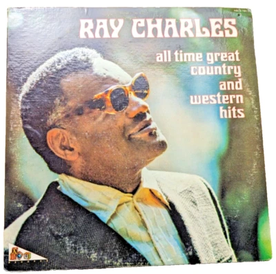 Ray Charles All Time Great Country and Western Hits double LP 1973 ABC ABCX-781/ - Image 1 of 3