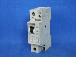 Siemens 5SX21 C1 Disyuntor monofásico con interruptor auxiliar 5SX9 1 HS - Imagen 1 de 4