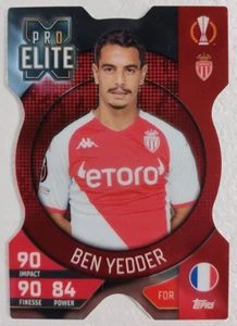Topps Match Attax Extra 2022/23 XS 10 Wissam Ben Yedder Chrome X Pro Elite Card - Bild 1 von 2