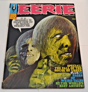 WARREN MAGAZINE HORROR EERIE #20 MARCH 1969 SILVER AGE FN - Imagen 1 de 3