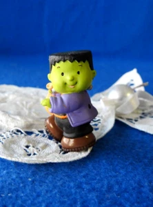 Hallmark Merry Miniature 1995 Friendly Monster Frankenstein Costume Halloween - Picture 1 of 4