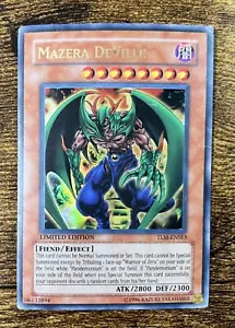 Yu-Gi-Oh! Mazera DeVille TLM-ENSE3 Ultra Rare Limited Edition LP - Bild 1 von 6