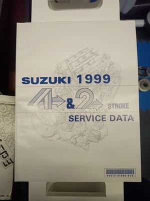 Suzuki Motorcycle 1999 4/2'stroke Service Data - Image 1 of 3