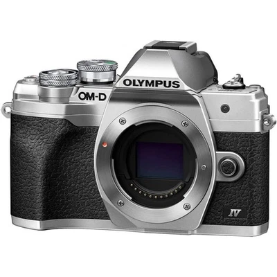 Olympus OM-D E-M10 Mark IV Gehäuse Silber - Bild 1 von 4