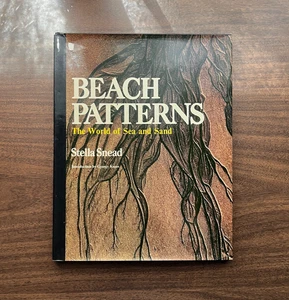 Beach Patterns World Sea Sand Stella Snead 1975 Hardcover Dust Jacket - Picture 1 of 13