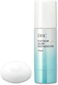DHC Platinum Silver Crema Idratante Profonda 50g Supporto Rassodante Pelle Luminosa Solida - Foto 1 di 2