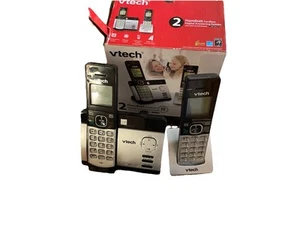 Bezprzewodowy telefon domowy Vtech z cyfrową sekretarką Mod: CS5129-2 i zestaw 2 - Zdjęcie 1 z 6