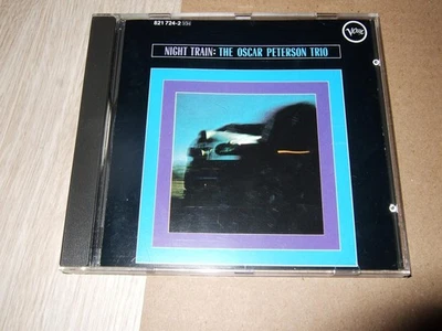 THE OSCAR PETERSON TRIO : NIGHT TRAIN FIRST PRESS CD VERVE PDO WEST GERMANY - Bild 1 von 3