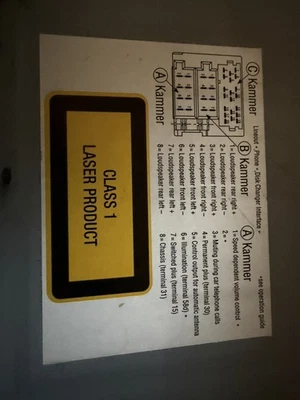 Becker Cascade BE7908 Radio Navigationssystem für BMW E30 E36 E46 E34 E32 E31 Z3 - Bild 1 von 4