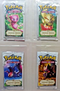 Pokemon Legend Maker Booster Wrapper Full Artwork Set - EMPTY Display - Picture 1 of 12