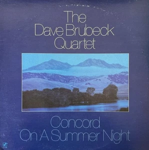 The Dave Brubeck Quartet - Concord On A Summer Night (LP) (EX-/G++) - Foto 1 di 1