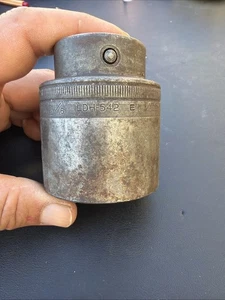 SNAP-ON TOOLS LDH-542 Socket 3/4" Drive 12 Point SAE 1-11/16" USA  - Picture 1 of 10