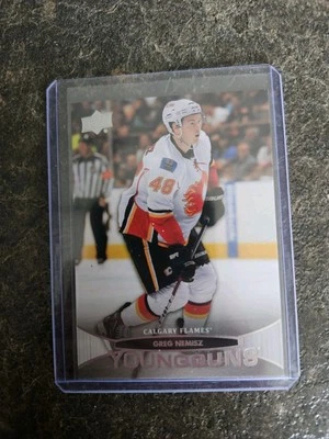 2011-12 Upper Deck Series 1 Young Guns Greg Nemisz YG RC Card# 203 - Image 1 of 2