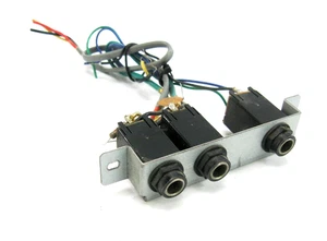 PIONEER CT-F1000 CASSETTE TAPE DECK PART MICROPHONE HEADPHONE JACK ASSEMBLY - Picture 1 of 2