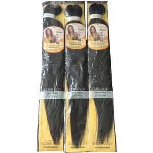 EZ Braid Professional Spetra 30 Zoll Farbe 1B Neu (3 Packungen) - Bild 1 von 9