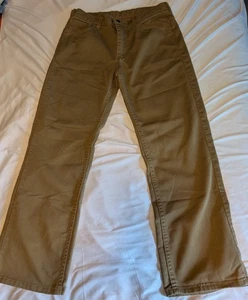 Wrangler Boys Khaki Casual Pants, Size 16 Husky - Picture 1 of 9