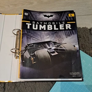 EDICIÓN 1 - 16 HACHETTE CONSTRUIR EL BATIMÓVIL VASO BATMAN CABALLERO OSCURO COCHE 1/8 - Imagen 1 de 9