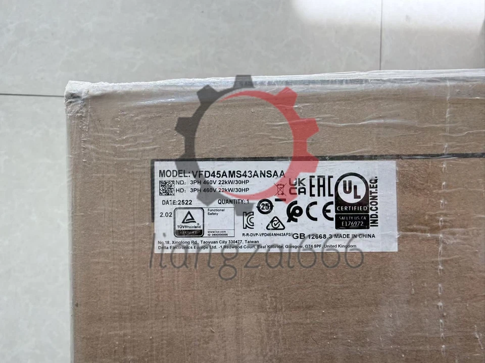 New In Box DELTA VFD45AMS43ANSAA Inverter Drive 22kW 30HP 380-480VAC - Image 1 of 4