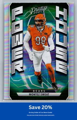 Montez Sweat 2024 Panini Prestige #PH-MST Power House Chicago Bears - Image 1 of 2