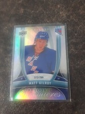 Upper Deck Trilogy 2009-10 Matt Gilroy Rookie RC 373/799 Card# 151