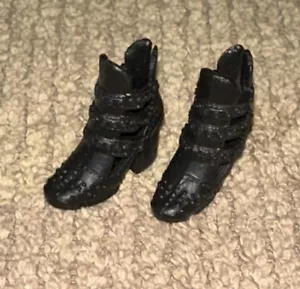 Zapatos Barbie negros de tacón alto - accesorio para muñeca - Imagen 1 de 7