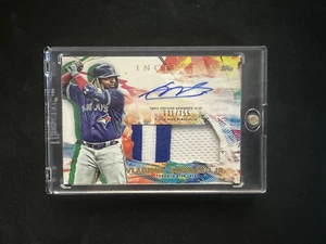 2020 Topps Inception Vladimir Guerro Jr. Patch Auto /155 - Picture 1 of 2