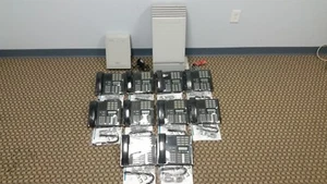 Paquete de sistema telefónico de oficina Nortel MICS 10 M7310 8 líneas identificador de llamadas buzón de voz - Imagen 1 de 7