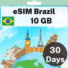 eSIM Brazil - 10 GB - 30 Days - Travel eSIM | QR code activation