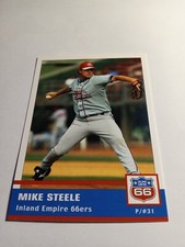 2005 Inland Empire 66ers Seattle Mariners Mike Steele