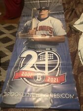 Pete Alonso Game used stadium Banner