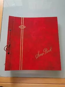 Vintage Scrapbook by Deluxe Craft 50 Page Red New 12.5 x 12.25" - Picture 1 of 6