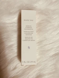 Mary Kay Medium-Coverage Foundation Beige- Beige 305! PINK CAP! - Picture 1 of 4