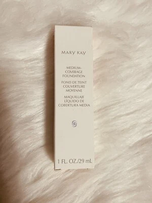 Mary Kay Medium-Coverage Foundation Beige- Beige 305! PINK CAP! - Image 1 of 4