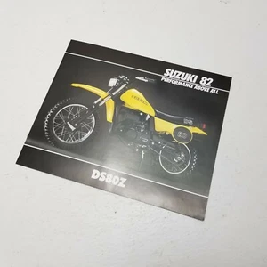 1982 Suzuki DS80Z ds 80 Sales Brochure Advertising 8.5x11 single sheet - Picture 1 of 4