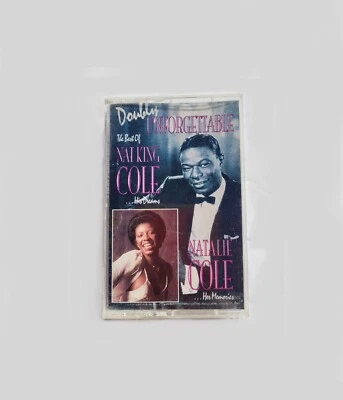 The Best of Nat King Cole Ft. Natalie Cole Doubly Unforgettable Cassette Tape - Image 1 of 4