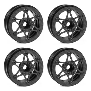Llantas de fibra de carbono de 1,9 pulgadas para plataformas tramposas sobre orugas Capra SCX10 TRX4 1/10 RC - Imagen 1 de 25
