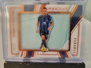 Lautaro Martinez Clearly Immaculate Jersey 42/99 2023-24 Panini Immaculate Socce - Picture 1 of 2