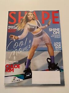 K) New Shape Chloe Kim Olympic Gold Snowboard December 2021 Fitness Magazine