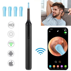 Ear Wax Removal Visual Endoscope Otoscope HD Camera Wireless Ear Cleaner Tool - Picture 1 of 18