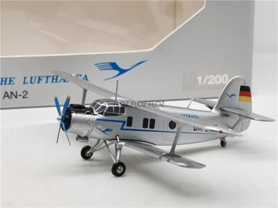 para HERPA Deutsche Lufthansa Airlines para Antonov AN-2 D-FOKK DM-SKK 1:200 Modelo Foto 1 de 4