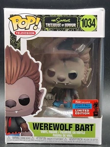 Funko Pop Television I Simpson 1034 Casa sull'albero dell'orrore Lupo Mannaro Barba Caduta - Foto 1 di 7