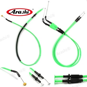 Cable de embrague verde + cables de botella para Kawasaki Ninja ZX-6R ZX6R 2013-2018 2014 - Imagen 1 de 10