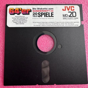 64´er Die Diskette zum SONDERHEFT 42 -20 tolle Spiele Commodore C64 / C128 Disk - Bild 1 von 1