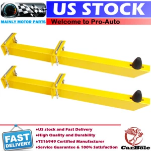 Universal Street Strip Traction Bars 28" For Pontiac Firebird Chevy Nova Camaro - Picture 1 of 15