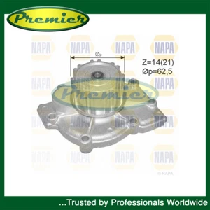Premier Water Pump Fits Volvo 960 1990-1996 V90 1997-1998 2.5 2.9 9496429 - Picture 1 of 2